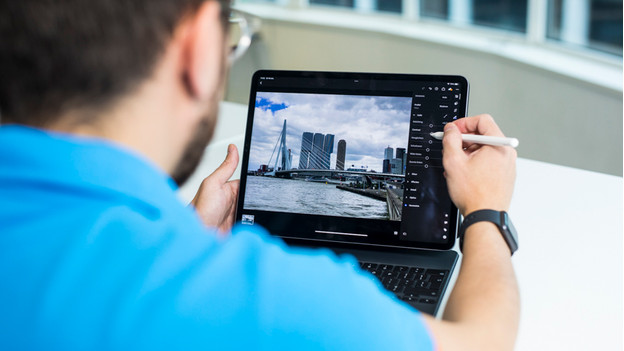 Foto bewerken iPad Pro (2021)