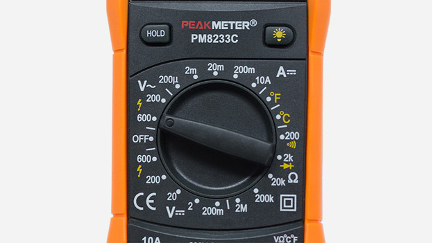 Draaischrijf multimeter