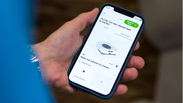 Robot nettoyeur appli iRobot Home