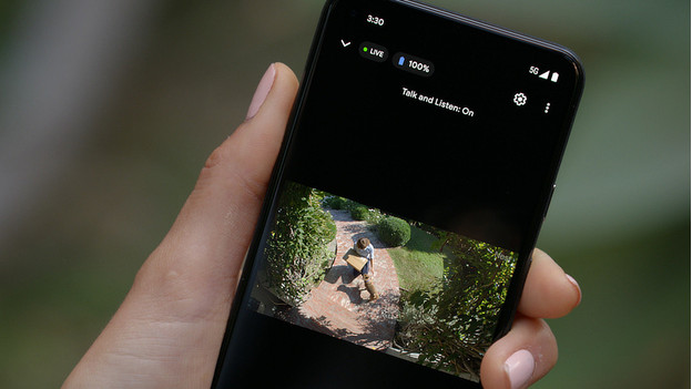 Google Nest Cam notification