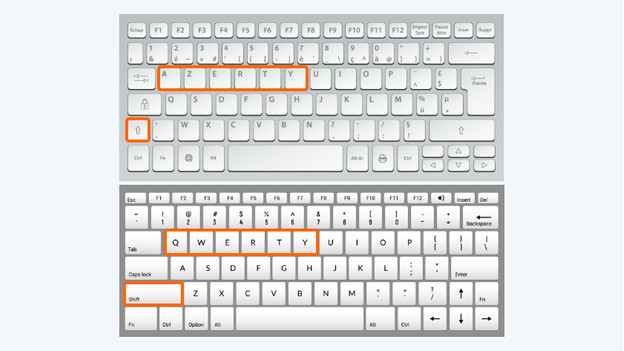 biologie Perfect Vlekkeloos Wat is het verschil tussen een laptop met QWERTY en AZERTY toetsenbord? -  Coolblue - alles voor een glimlach