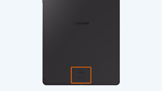 Serienummer Samsung tablet