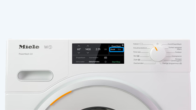 Touches sensitives Miele PowerWash