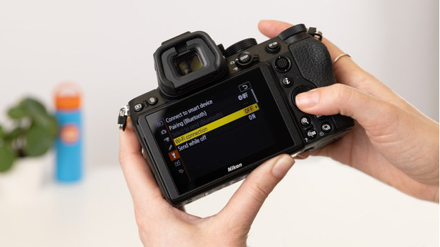 Ouvrir l'écran de démarrage de SnapBridge