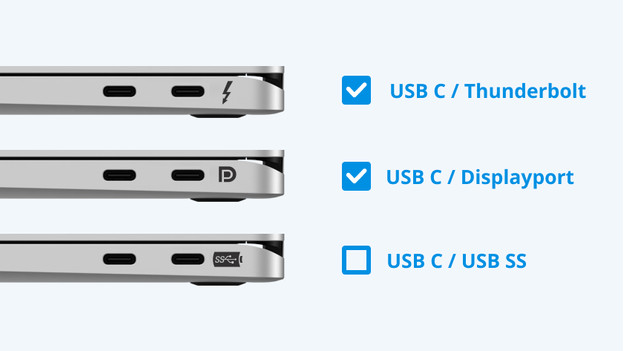 Station d'accueil USB-C pour PC portable - Stations d'Accueil USB-C