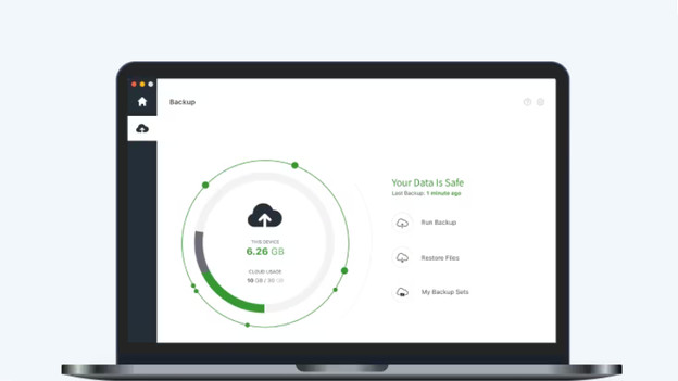 Met CloudBackup maak je online backups van je gegevens die je bij Norton opslaat