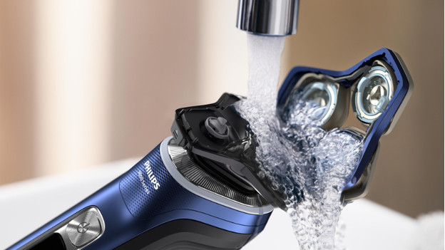 Rincer un rasoir Philips