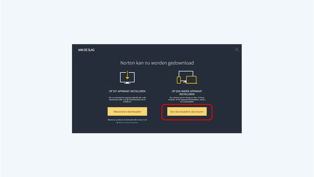 Ordinateur portable, tablette et smartphone avec Norton installé
