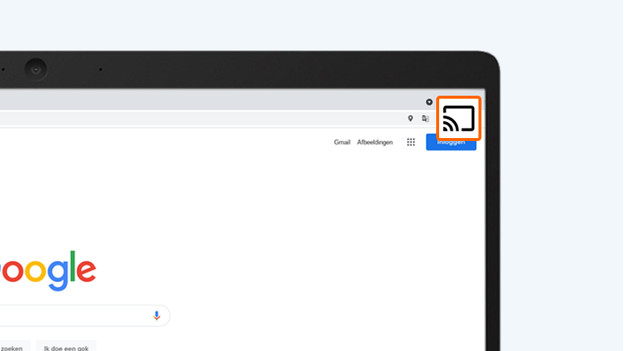 Caster vers une TV avec le navigateur Chrome sur un Chromebook.