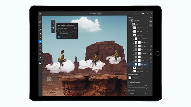 Photoshop installeren op iPad