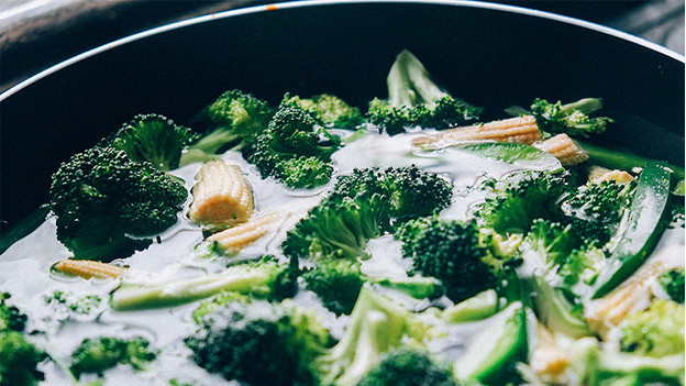 Steamed vegetables