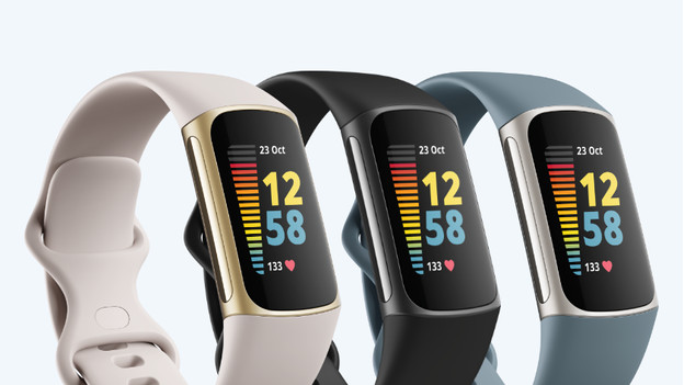 Fitbit standby knop indrukken