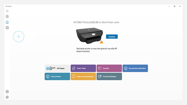 Configuration de l'imprimante HP (câble USB)