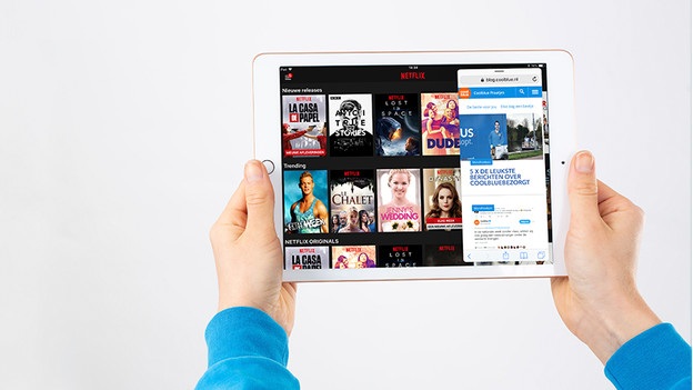 Multitasken met split-screen functie op iPad