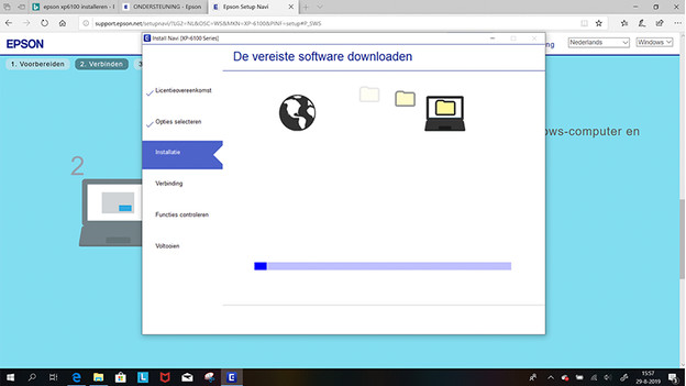 Installer le software