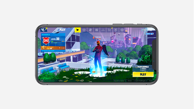 Appli Fortnite sur iOS