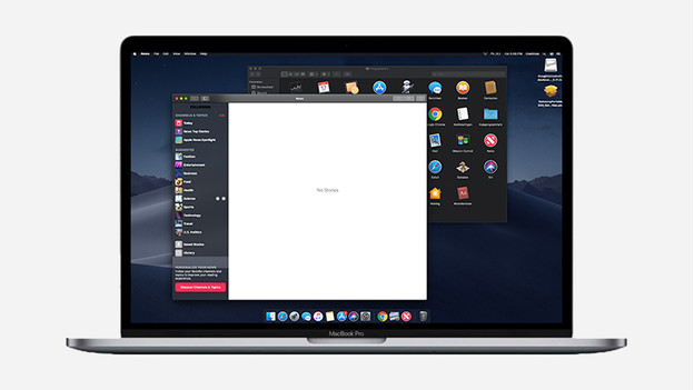 Apple News instellen op Mac