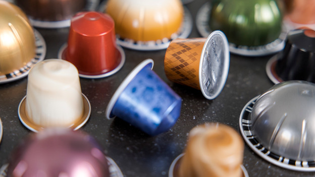 Aluminum Nespresso capsules