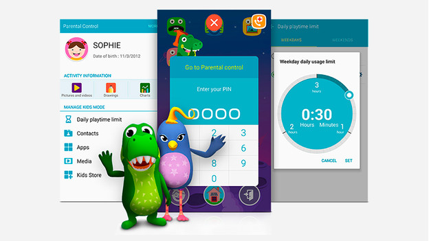 Samsung Kids Mode parental control