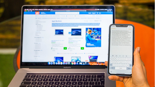 Apple MacBook kopieren plakken