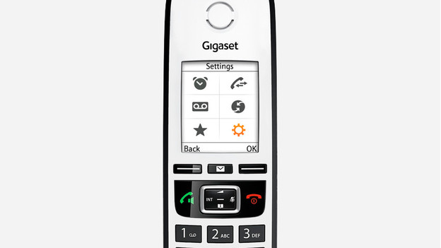 Gigaset landline increase volume