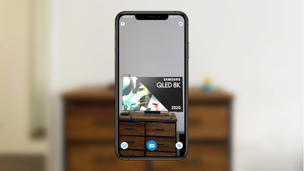 Placez la TV dans l'appli