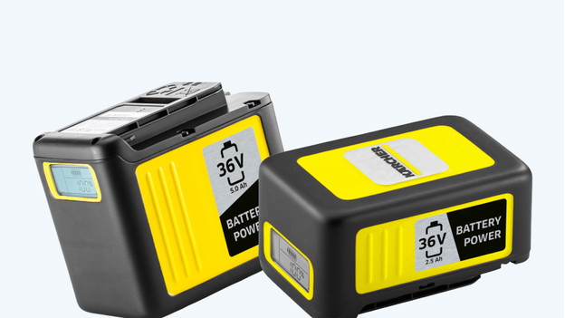 Batterie Karcher 36 volts 2,5 ampères et 5,0 ampères