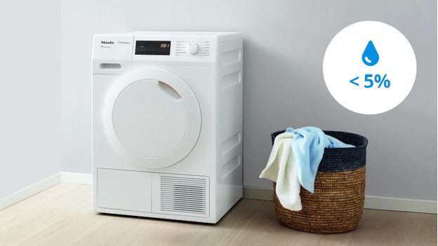 Sèche-linge avec une très faible émission d'humidité