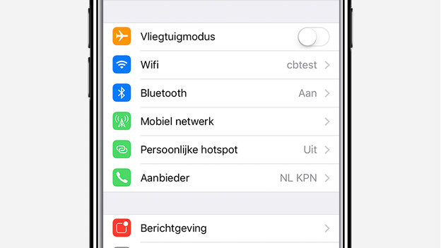 Zet Bluetooth aan