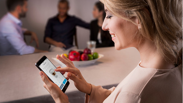 Delonghi prima donna bedienen met app
