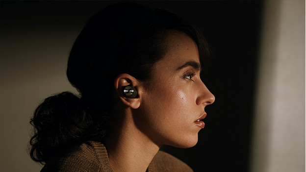 Earbud in ear