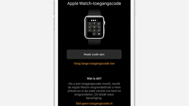 Apple Watch configureren