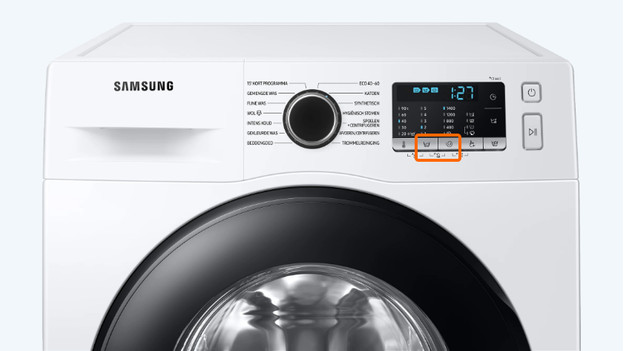 Écran LED machine à laver Samsung