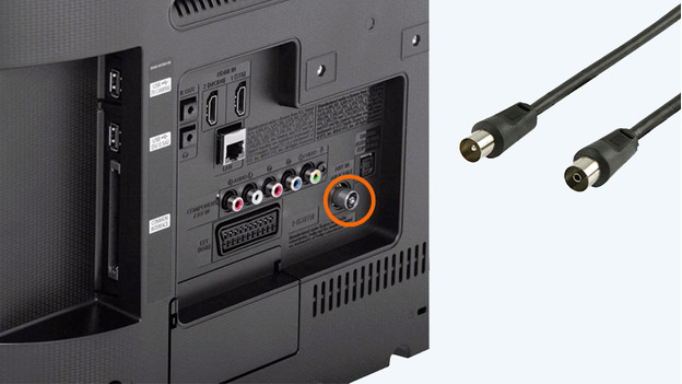 Check the coax cable