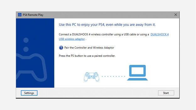 Ps4 remote play pc on sale wireless