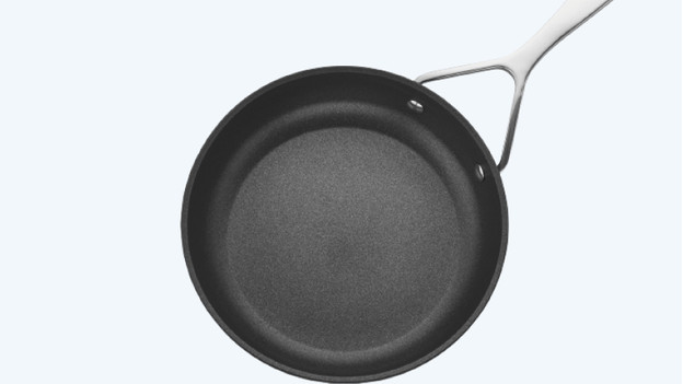 Pan with standard non-stick coating