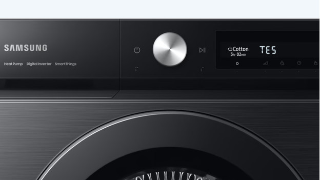 Code d'erreur tE5 d'un sèche-linge Samsung