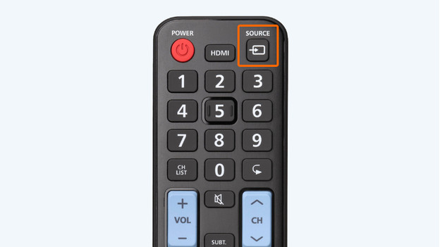 Source knop