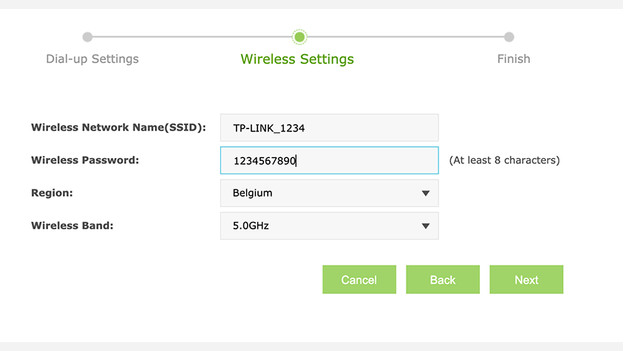 TP-Link Mifi wifi instellingen