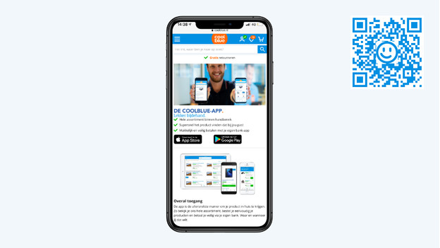 Téléchargez l'Appli Coolblue