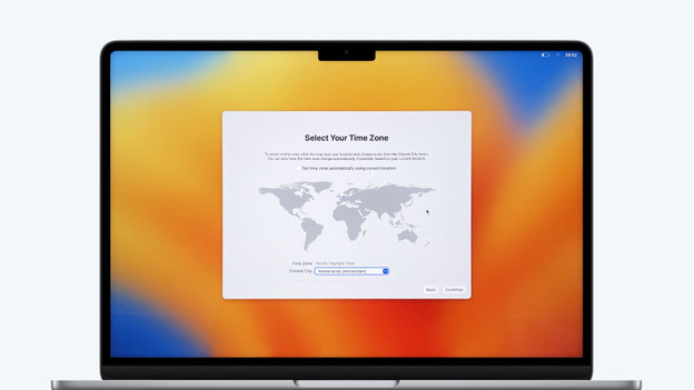 Définissez le fuseau horaire sur MacBook