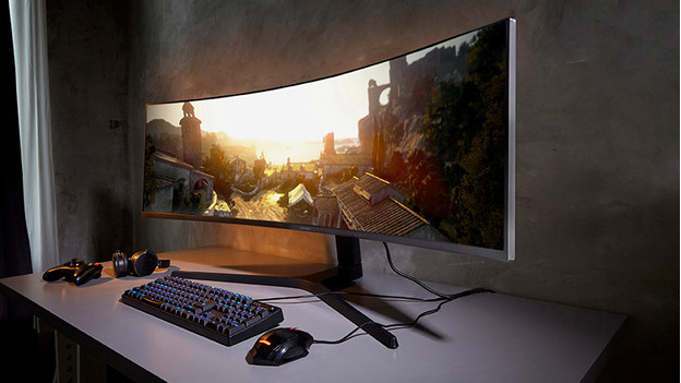 Curved gaming monitor Dell