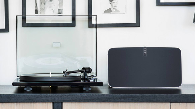 Sonos play best sale 5 stereo