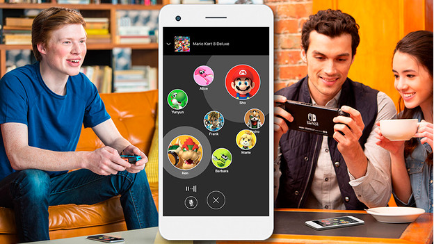 Discutez avec l'appli Nintendo App