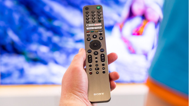 Télécommande de la Sony A90J OLED