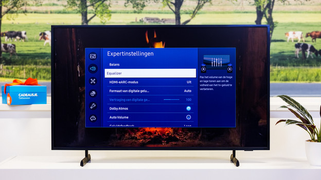Samsung geluid expertinstellingen