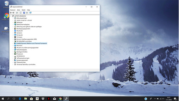 Apparaatbeheer op Windows.