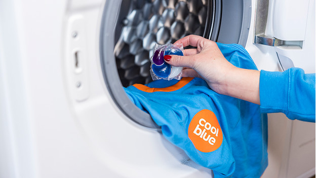 Remove stains washing machine