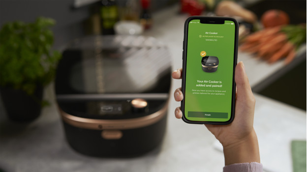 HomeID app met Air Cooker