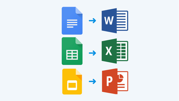 Les applications Google Workspace vs les applications Microsoft Office.